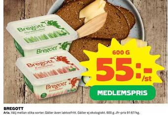 Coop Konsum Bregott erbjuda
