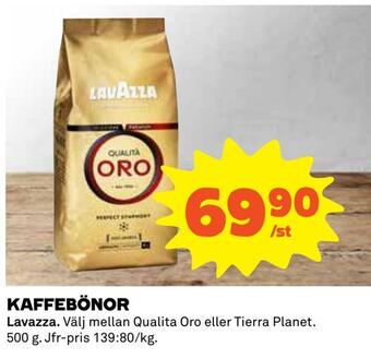 Coop Daglivs Kaffebönor erbjuda