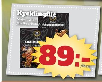 Bonum Matmarknad Kycklingfilé erbjuda