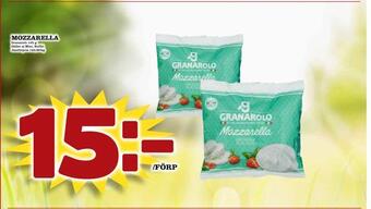 Bonum Matmarknad Mozzarella erbjuda