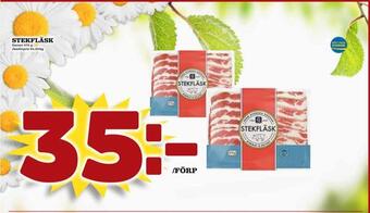 Din Mat Stekfläsk erbjuda