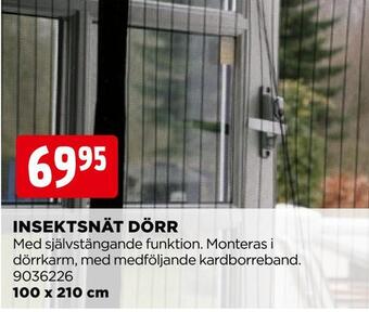 Jem&Fix Insektsnät dörr erbjuda