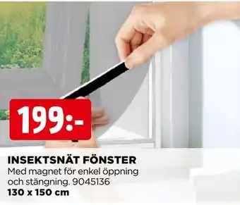 Jem&Fix Insektsnät fönster erbjuda