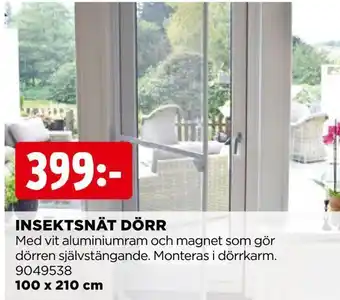 Jem&Fix Insektsnät dörr erbjuda