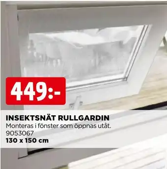 Jem&Fix Insektsnät rullgardin erbjuda