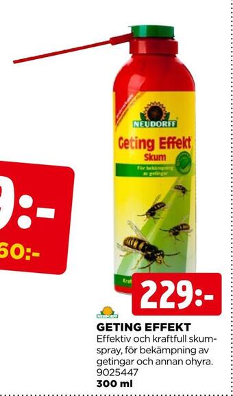 Jem&Fix Geting effekt erbjuda