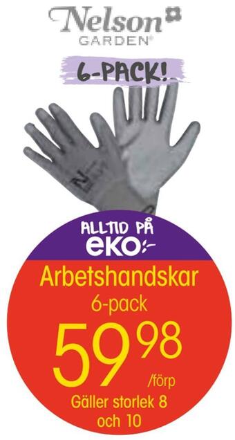 EKO Arbetshandskar erbjuda