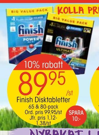 EKO Finish disktabletter erbjuda