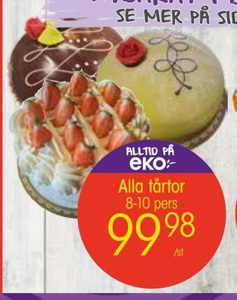 EKO Alla tårtor erbjuda