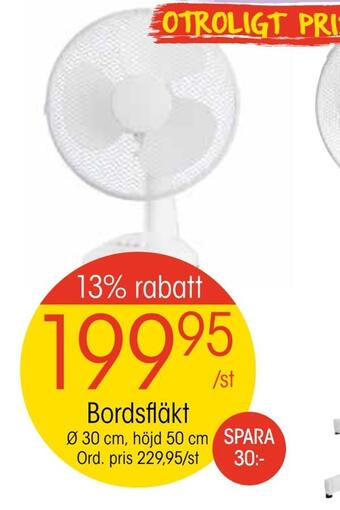 EKO Bordsfläkt erbjuda