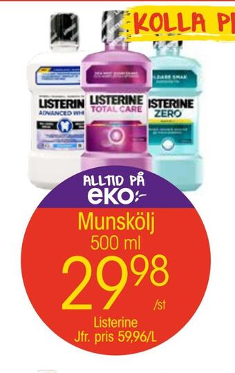EKO Munskölj erbjuda