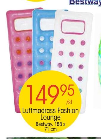 EKO Luftmadrass fashion lounge erbjuda