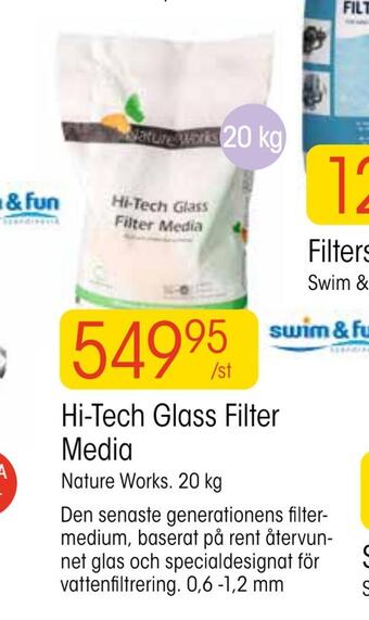 EKO Hi-tech glass filter media erbjuda