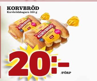 Matdax Korvbröd erbjuda
