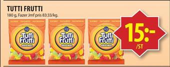 Matvärlden Tensta Tutti frutti erbjuda