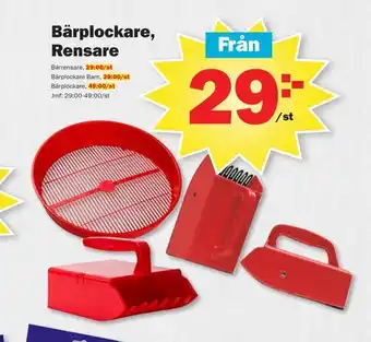 Pekås Bärplockare, rensare erbjuda
