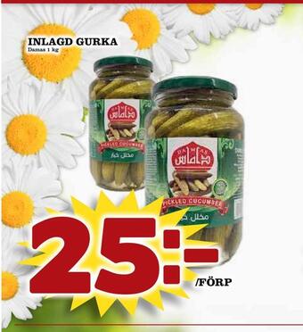 Prisma Mat Inlagd gurka erbjuda