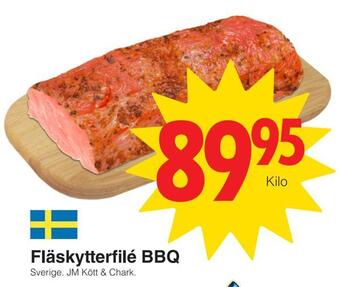 Matöppet Fläskytterfilé bbq erbjuda