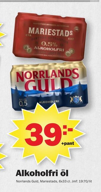 Pekås Alkoholfri öl erbjuda