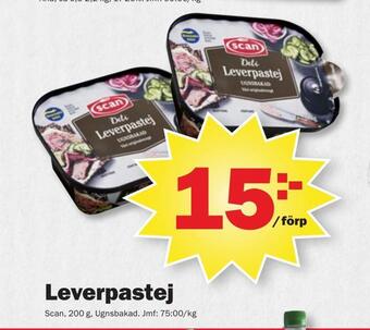 Pekås Leverpastej erbjuda