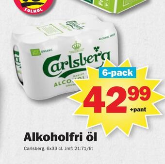 Pekås Alkoholfri öl erbjuda