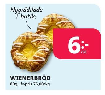 Tempo Wienerbröd erbjuda