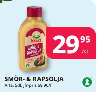 Tempo Smör- & rapsolja erbjuda