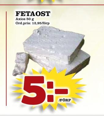 Supergrossen Fetaost erbjuda