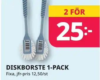 Diskborste 1-pack
