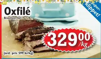 T-jarlen Oxfilé erbjuda