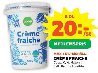 Coop Forum Crème fraiche erbjuda
