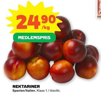 Coop Forum Nektariner erbjuda