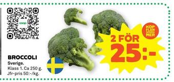 Coop Forum Broccoli erbjuda