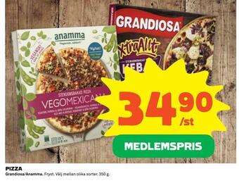 Coop Extra Pizza erbjuda