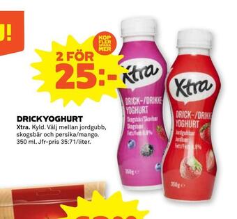 Coop Forum Drickyoghurt erbjuda