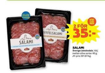 Coop Forum Salami erbjuda