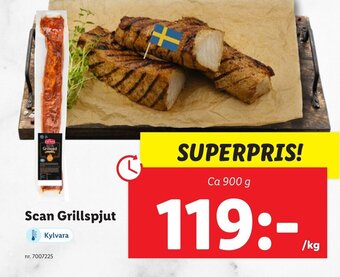 Lidl Scan Grillspjut erbjuda