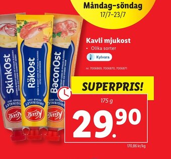 Lidl Kavli mjukost erbjuda