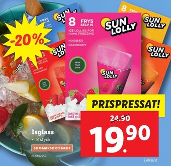 Lidl Isglass erbjuda
