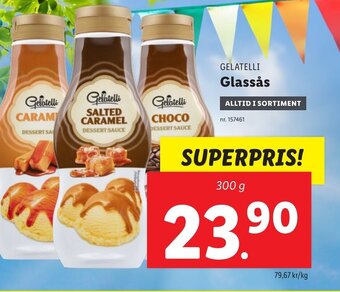 Lidl GELATELLI Glassås erbjuda