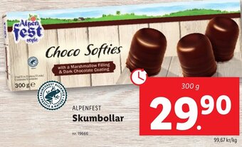 Lidl ALPENFEST Skumbollar erbjuda