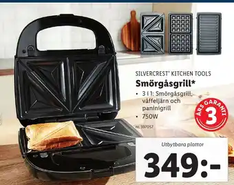 Lidl SILVERCREST KITCHEN TOOLS Smörgåsgrill* erbjuda