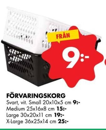 ÖoB FÖRVARINGSKORG erbjuda