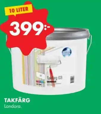 ÖoB TAKFÄRG erbjuda