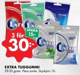 ÖoB EXTRA TUGGUMMI erbjuda