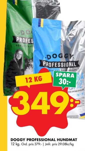 ÖoB DOGGY PROFESSIONAL HUNDMAT erbjuda