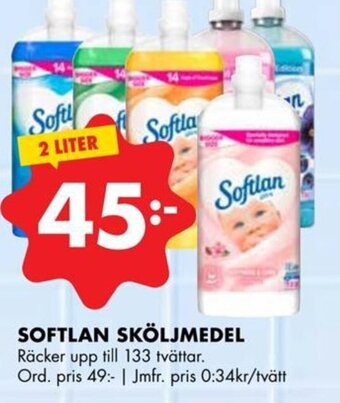 ÖoB SOFTLAN SKÖLJMEDEL erbjuda
