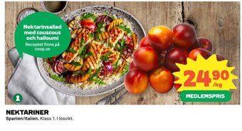 Coop NEKTARINER erbjuda