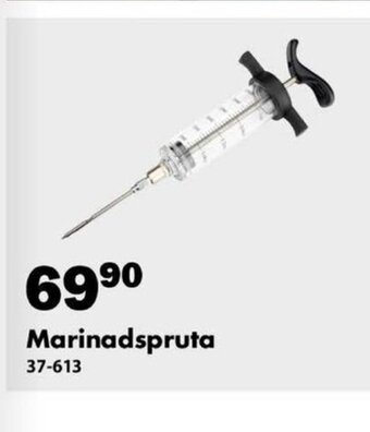 Biltema Marinadspruta erbjuda