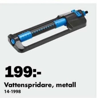 Biltema Vattenspridare, metall erbjuda